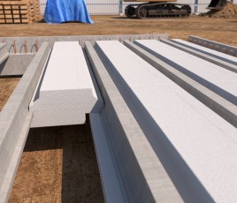 Poutrelles béton