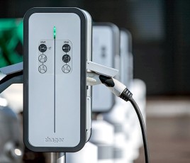 Borne de recharge pour véhicules