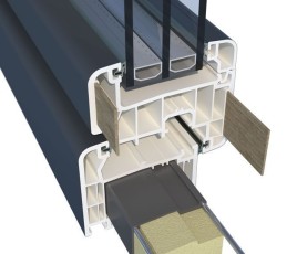 Profilés en fibre de verre + PVC