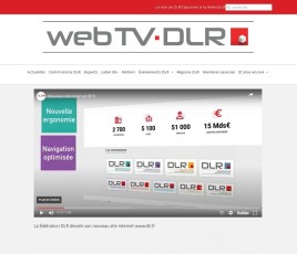 Fédération DLR - Nouveau site web, 