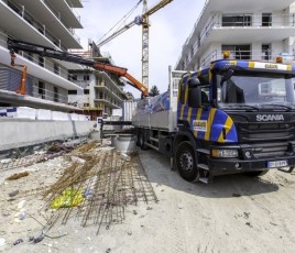 Camion de livraison Samse.