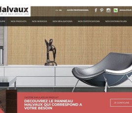 Groupe Malvaux, home page web.