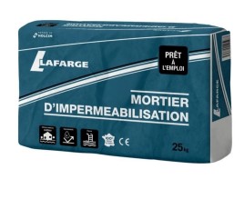 Lafarge - Mortier d'imperméabilisation en sac.