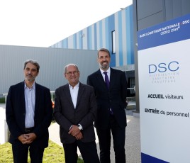 Inauguration de la plateforme DSC dans l'Oise.