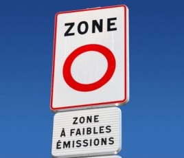 Panneau de signalisation routière - ZFE-M.