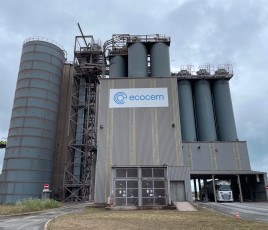 usine Ecocem Dunkerque ciment bas carbone