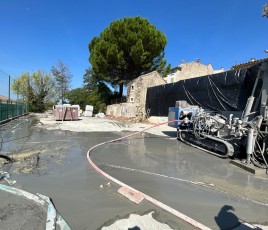 Géothermie école Sablet Elydan