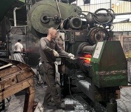 Forge du groupe Leborgne en Savoie.