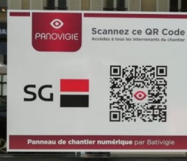Panneau de chantier numérisée by Panovigie