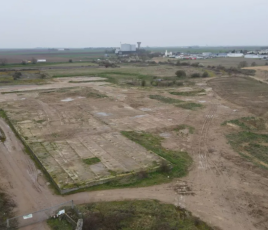 Chantier centrale solaire Pithiviers Loiret Corsica Sole