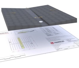 Création de pentes sur toiture plate