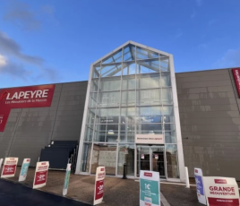 Nouveau concept de Lapeyre à Gournay-sur-Marne (93).