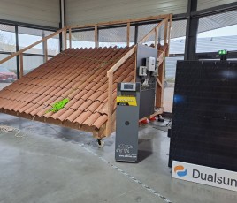 Dualsun reportage centre de formation Rilleux Lyon photovoltaïque toiture