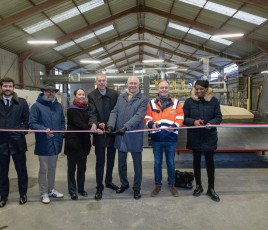 Revibat Reviver isolant laine de verre recyclé inauguration usine février 2024