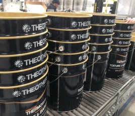 Ligne de production de pots de peinture Théodore Bâtiment (groupe Actéo).