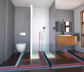 Cochebat hydrodistribution salle de bains tubes tuyaux