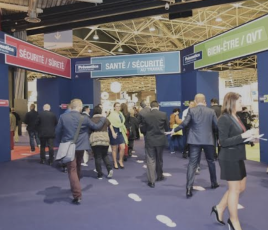 Edition juin 2023 du salon Préventica Paris dédié à la prévention, la sécurité et la qualité de vie au travail.
