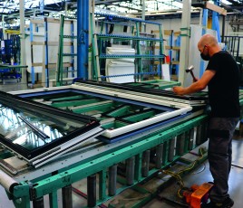 Usine de SNM Alu Industrie à La Bresse, dans les Hautes-Vosges.