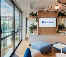 Groupe Aldes spécialiste ventilation siège social accueil