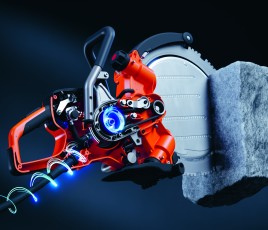 Nouvelle découpeuse conçue par Husqvarna Construction - Lancement commercial en 2025.