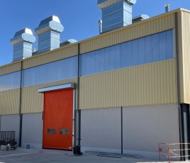 Charot nouveau bâtiment industriel usine production