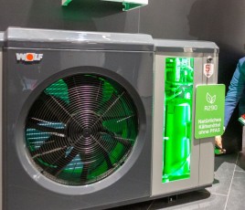 ISH 2025 pompe à chaleur air-eau Wolf