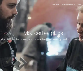 Portail web du fabricant Cotral Lab.