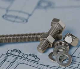 Boulons et visseries pour le secteur industriel.