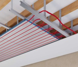 Plafond chauffant