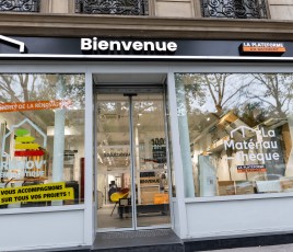 La Matériauthèque (La Plateforme du Bâtiment) à Paris (XIe arrondissement).