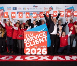 Loxam élu service client de l'année 2026