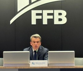 Olivier Salleron, président de la FFB