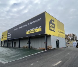 Agence Aperçu de l’agence Lilian Négoce à Givrand, en Vendée, rachetée en décembre 2025 par Matériaux Bouteau.