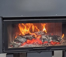 Cheminée de marque Seguin feu