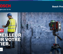 EXPERT. LES INSTRUMENTS DE MESURE BOSCH. LA NOUVELLE GAMME HAUTES PERFORMANCES. 