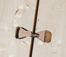 Connecteur de panneaux CLT