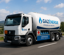 camion livraison gaz
