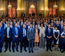 Elysée réunion du 26 mai 2026 Electrifions la France Equipe de France de l'Electrification