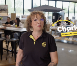 Charlène Bonnepart, adhérente Tout Faire et animatrice de la web série "C'est du Pro".