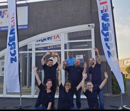 L'équipe de Screwfix France à Hazebrouck (Nord) ouvert fin juin 2026.