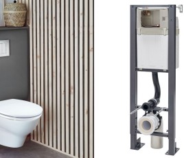 Wirquin bâti-support toilettes WC Chrono+