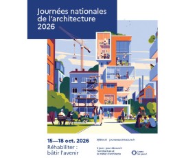 Affiche des Journées nationales de l'architecture 2026
