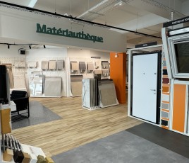La Matériauthèque, porte de Champerret (75017) - Paris.