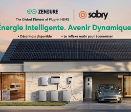 Partenariat Zendure Sobry batterie domestique et tarification dynamique électricité