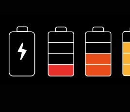 visuel électricité batterie chargement