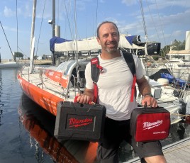 Milwaukee - sponsor du skipper Sébastien Marsset.