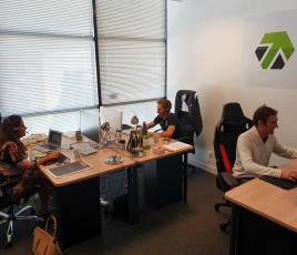 Bureau de Warmango à Lyon.