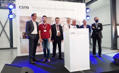 CSTB - Inauguration du Laboratoire Fresnel dédié aux essais Vitrages