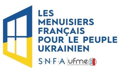 Les Menuisiers français pour le peuple d'Ukraine - Logo