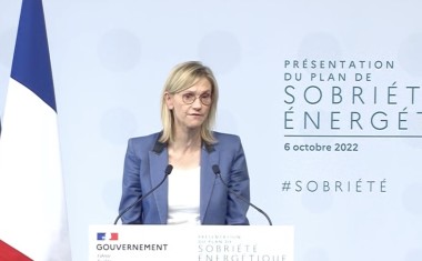 Agnès Panier-Runacher, ministre de la Transition écologique (06/10/2022).